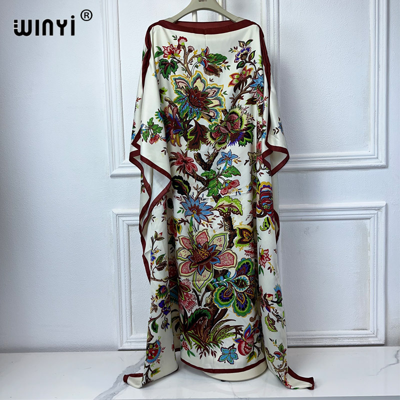 Boho Summer Beach Maxi Dress - WINYI 고품질 아프리카 의류 프리사이즈 여성