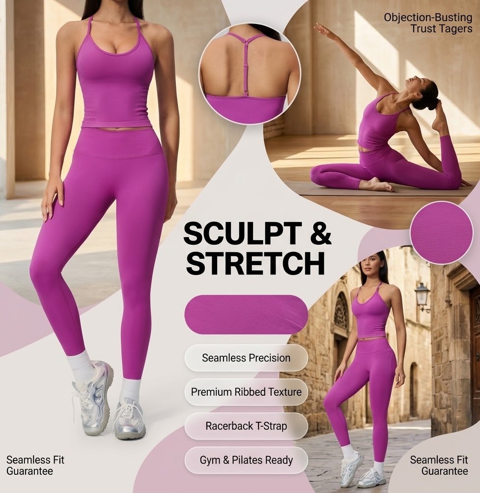 럭셔리 디자이너 심리스 요가 탱크탑 여성용 프리미엄 리 - Seamless Ribbed Workout Tank Top 리뷰 및 가격