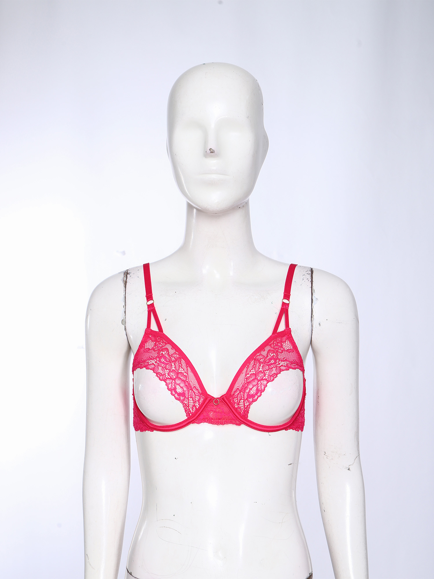 여성 섹시 홀터넥 브라 부드러운 시스루 레이스 푸쉬업  - Lingerie 리뷰 및 가격