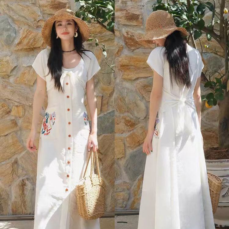 여성용 솔리드 반팔 크루넥 러치드 선드레스 신축성 있는 - Bodycon Long Sleeve Ribbed Dress 리뷰 및 가격