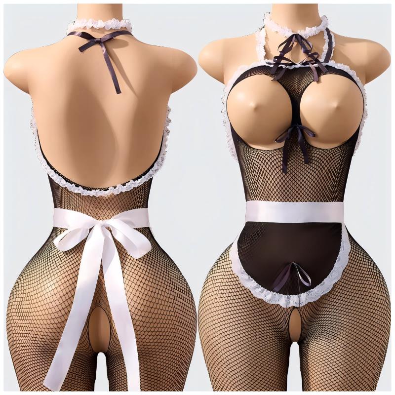 섹시한 란제리 세트, 피쉬넷 바디수트, 여성용 원피스  - Lingerie 리뷰 및 가격