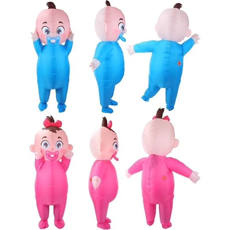 성인용 귀여운 아기 풍선 의상 2개 세트, 파란색 &  - Dresses 리뷰 및 가격