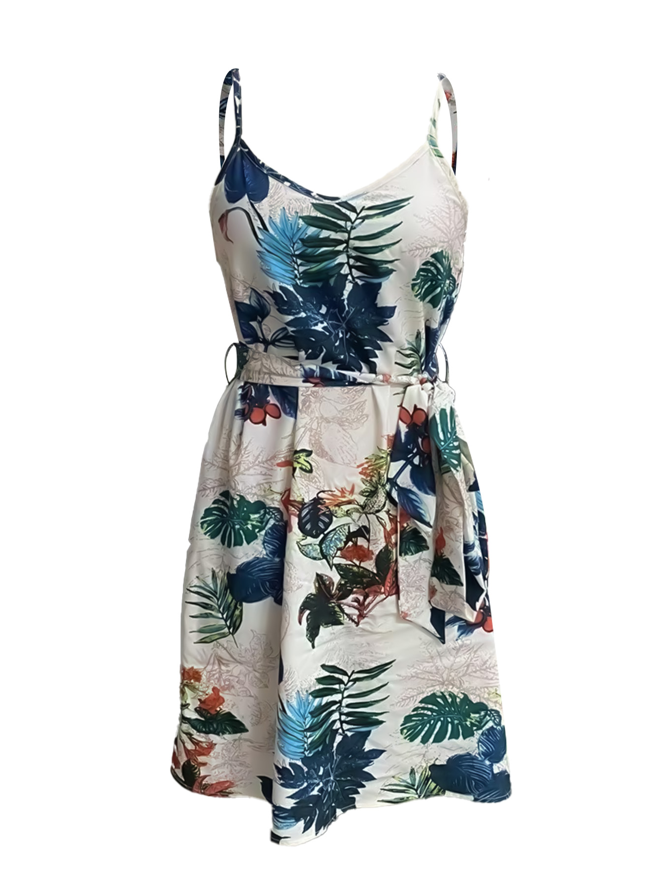 보헤미안 스타일 여성용 벨트 드레스, 휴가 및 야외 활 - French Vintage Floral Midi Dress 리뷰 및 가격