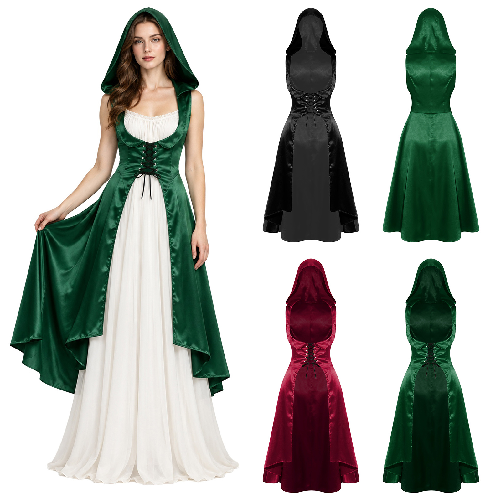 여성용 르네상스 시대 의상, 할로윈 의상, 여성용 중세 - Dresses 리뷰 및 가격